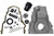 Comp Cams 5481 Timing Cover, Conversion, 1-Piece, Gaskets / Hardware / Seal Included, Aluminum, Natural, Small Block Ford Distributor, GM LS-Series, Kit