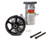 KRC Power Steering ESP 19620100 Power Steering Pump, Elite, Adjustable psi, 4.2 in. 6-Rib Serpentine Pulley / Bolt-On Tank Included, Aluminum, Natural, GM Type II, Universal, Each