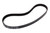 KRC Power Steering GDY 4060335 Serpentine Drive Belt, 33.5 in. Long, 6-Rib, Each