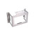 Braille 2318 Lay Down Battery Bracket, Billet aluminum, Natural