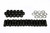 PRW Industries, Inc. 9531807 Rocker Arm Adjuster, 7/16-20 in. Thread, 5/16 in. Ball, Steel, Black Oxide, Set of 16