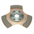 Ram Clutch 6959 Clutch Disc, 70 Series, 6-1/4 in. Diameter, 1 in. x 23 Spline, Rigid Hub, 3 Puck, Metallic, Universal, Each