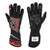 Simpson Safety MGZR Driving Gloves, Magnata, SFI 3.5/5, Double Layer, Nomex / Mesh, Elastic Cuff, Black / Red, 2X-Large, Pair