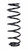 Swift Springs 080-250-400 Coil Spring, Coil-Over, 2.5 in. ID, 8 in. Length, 400 lb/in. Spring Rate, Steel, Black Powdercoated, Each