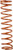 Swift Springs 180-350-100 BP Coil Spring, Bulletproof Series, Coil-Over, 3.5 in. ID, 18 in. Length, 100 lb/in. Spring Rate, Steel, Copper Powdercoated, Each