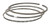 Total Seal S2785 Piston Rings, Street, 4.212 in. Bore, 2.87 mm x 2.5 mm in. x 3.46 mm Thick, Standard Tension, Steel, Dodge Cummins, Kit