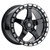 Forgestar Wheels F00180563P65 D5 Beadlock Drag Wheel, 18 x 10.5 in. 8.300 in. Backspace, 5 x 4.75 in. Bolt Pattern, Beadlock, Aluminum, Black Powder Coat Center, Machined Lip, Each