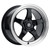 Forgestar Wheels F09189067P22 D5 Drag Wheel, 18 x 9 in. 5.900 in. Backspace, 5 x 4.50 in. Bolt Pattern, Aluminum, Black Powder Coat / Machined, Each