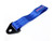 NRG Innovation TOW-01BL Tow Strap, Prisma, Loop, 6600 lb Capacity, Bolt-On, Nylon, Blue, Each