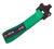 NRG Innovation TOW-E92GN Tow Strap, Loop, 6600 lb Capacity, Screw-On, Nylon, Green, BMW W92 / Mini R53 2001-06, Each