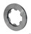 Wilwood 160-12892 Brake Rotor, GT 72, Slotted, 11.000 OD, 0.810 in. Thick, 6 x 6.250 in. Bolt Pattern, Iron, Natural, Each