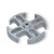 Flex-A-Lite 115262 Fan Spacer, 0.094 in. Thick, Hardware Included, Aluminum, Natural, Universal, Each