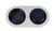 Seals-It GS10032HBL Firewall Grommet, 2 in. Hole, Blank, 5.750 x 3 in. Oval, Aluminum / Rubber, Natural / Black, Each