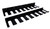 Hepfner Racing Products HRP6521D-20A-BLK Radius Rod 20in Tray 1.125in Rod-Dbl Stack 2