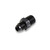Earls AT981604ERL Fitting -04 AN to 1/8 in. NPT, Straight, Aluminum, Black, Each