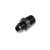 Earls AT981607ERL Fitting -08 AN to 1/4 in. NPT, Straight, Aluminum, Black, Each