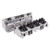 Edelbrock 5073 Small Block Chevy E-STREET Cylinder Heads 185cc, 70cc Chambers Assembed, Pair