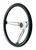 GT Performance 36-5431 Steering Wheel, GT3 Classic, 15 in. Diameter, 4.125 in. Dish, 3-Spoke, Black Foam Grip, Steel, Chrome, Each