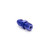 Fragola 481602 Fitting -04 AN to 1/16 in. NPT, Straight, Aluminum, Blue-2