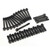 PRW Industries, Inc. 1035001 Cylinder Head Bolt Kit, 12 Point Head, 0.125 in. Longer, Chromoly, Black Oxide, Small Block Chevy, Kit