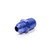 Fragola 481688 Fitting -08 AN to 1/2 in. NPT, Straight, Aluminum, Blue