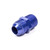 Fragola 481611 Fitting -10 AN to 3/8 in. NPT, Straight, Aluminum, Blue