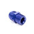 Fragola 481612 Fitting -12 AN to 3/4 in. NPT, Straight, Aluminum, Blue-2