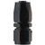 Fragola 220112-BL -12 AN to Hose End, Straight, Aluminum. Black Anodized, 2000 Pro Series