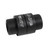 Zamp HTA403 Helmet Air Hose Adapter, Z-Air-Lock, Straight, Magnetic, 1-1/4 in. Hose, Aluminum, Black Anodized, Pair