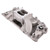 TSP 83026 BB Chevy V8 Air Gap Oval Port Intake Manifold, Dual Plane, Aluminum, Natural