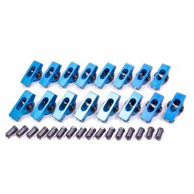 ProForm 66907C Roller Rocker Set, 1.5 Ratio, 3/8 Stud, Extruded, SB Chevy