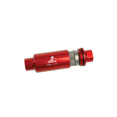 Aeromotive 40 Micron ORB-10 Red Fuel Filter (12335)