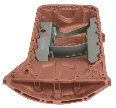 Moroso 23040 Oil Pan Baffle, Aluminum, Natural, Holley Retrofit O
