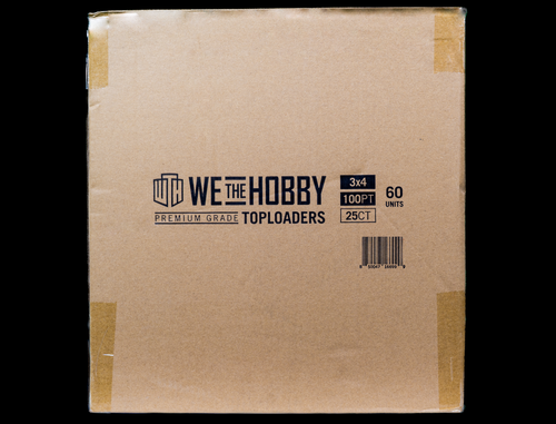 WeTheHobby Premium Grade 100pt Top Loaders 60-Pack Case