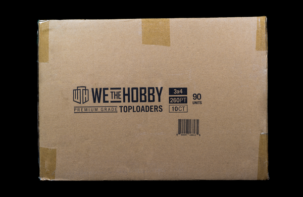 WeTheHobby Premium Grade 260pt Top Loaders 90-Pack Case