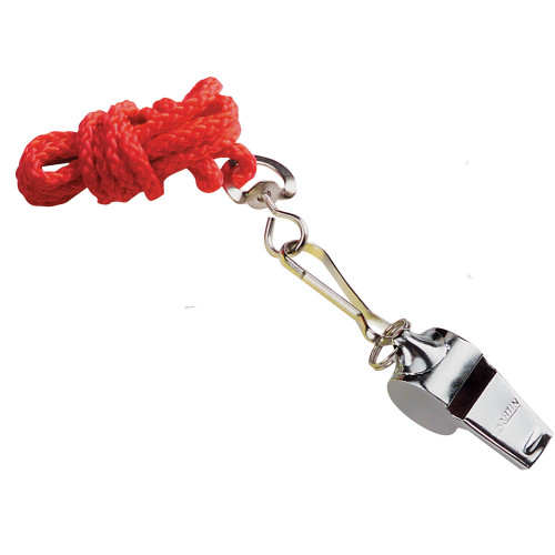 NYDA Metal Whistle with Cord
