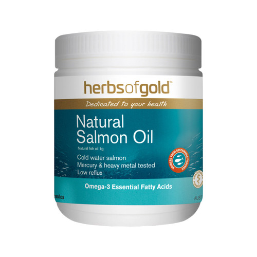 Herbs of Gold Natural Salmon Oil 200c