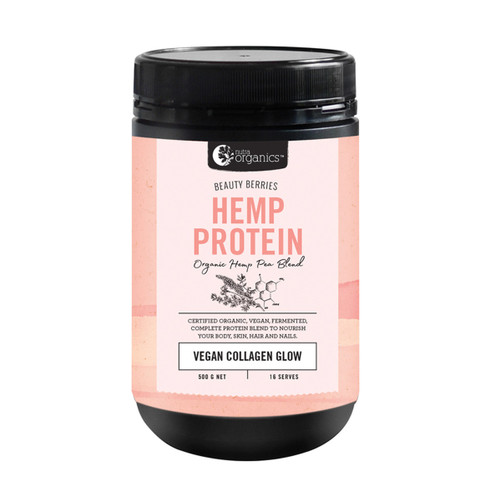 Nutra Org Hemp Protein Beauty Berries (Vegan Collagen) 500g