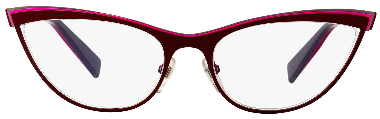 Alain Mikli Cateye Eyeglasses A02003 M0JX Size: 56mm Red/Pink/Gray 2003