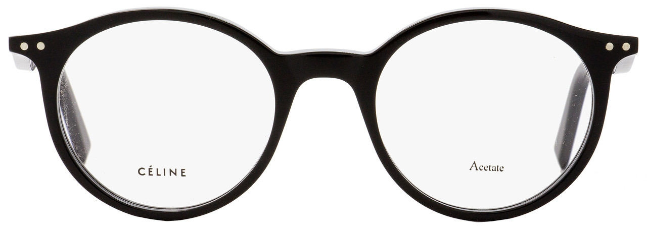 Celine Oval Eyeglasses CL41408 807 Size: 47mm Black 41408