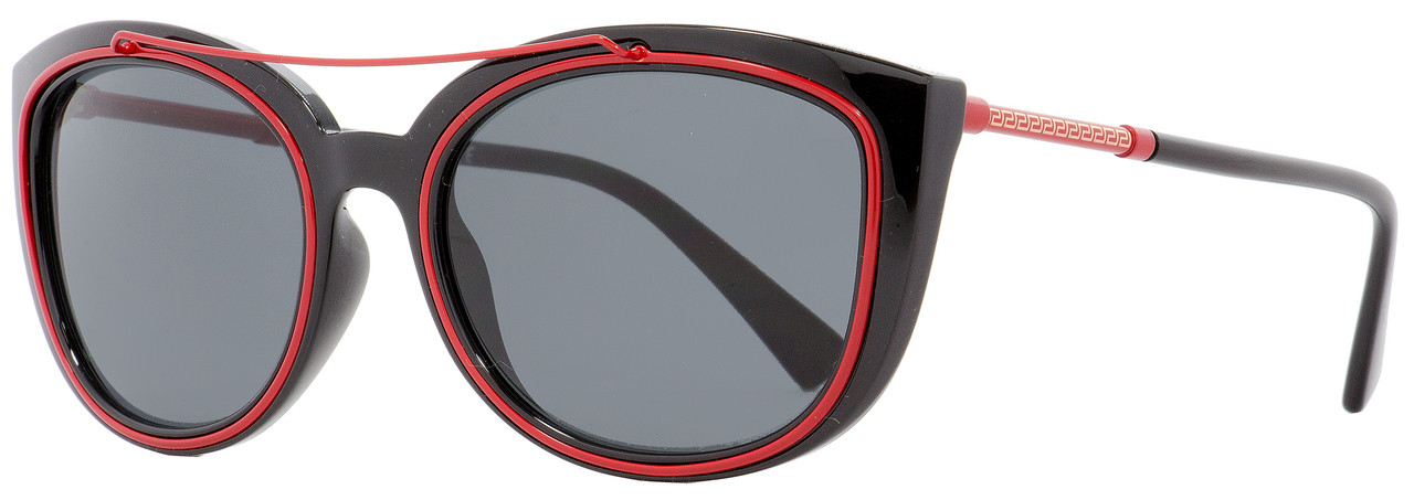 red versace frames