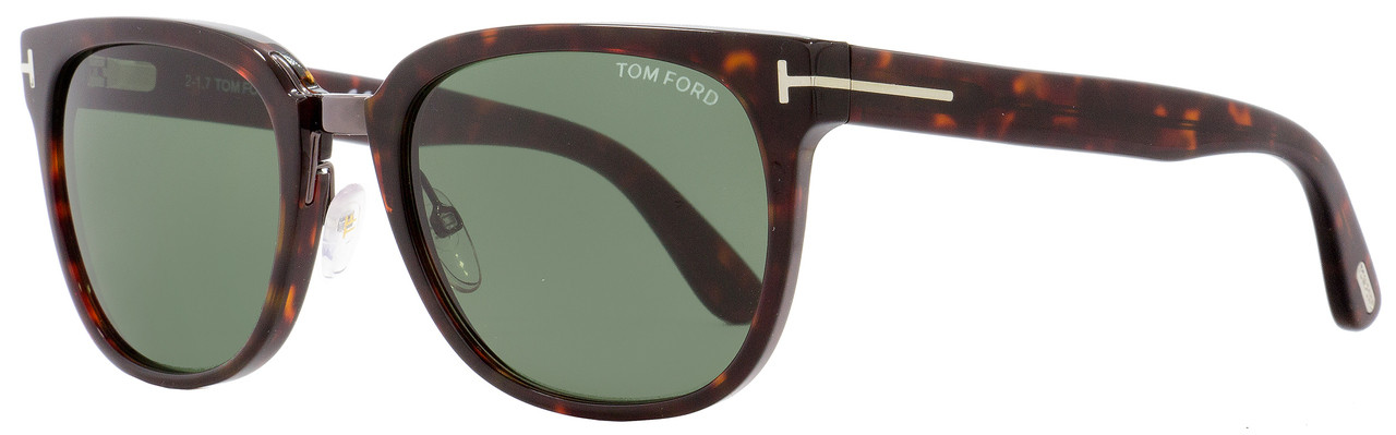 Tom Ford Square Sunglasses TF290 Rock 52N Red Havana/Gunmetal 55mm FT0290