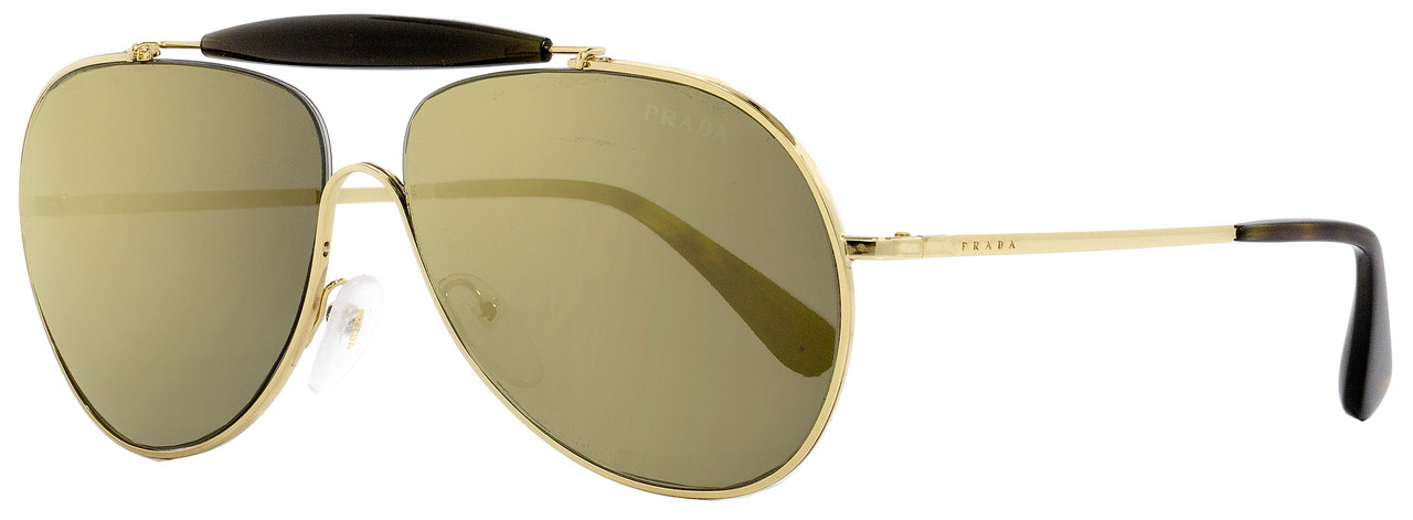 prada 59mm aviator sunglasses