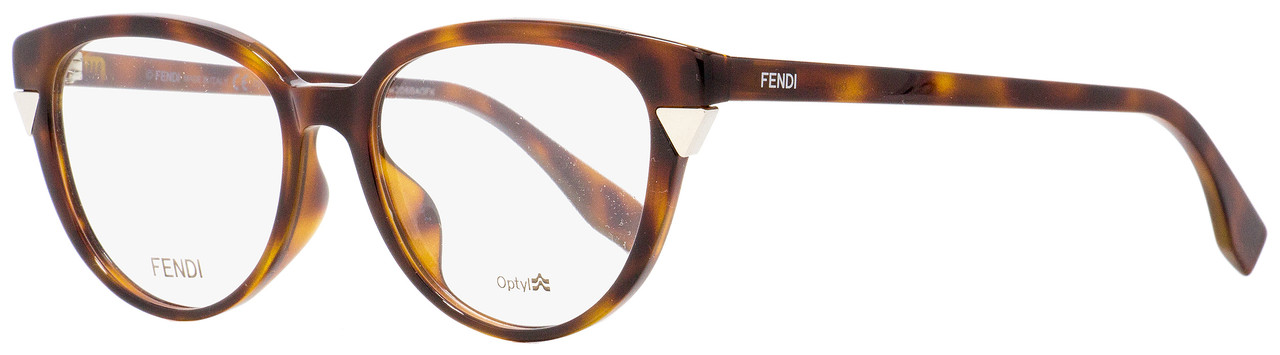 fendi havana eyeglasses