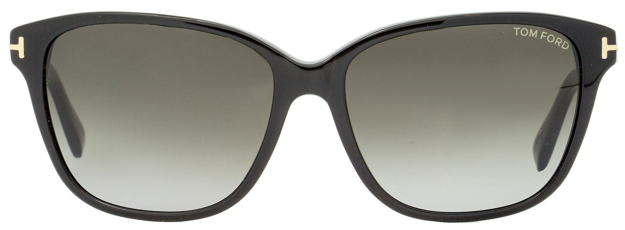 Tom Ford Butterfly Sunglasses TF432 Dana 01B Black 59mm FT0432