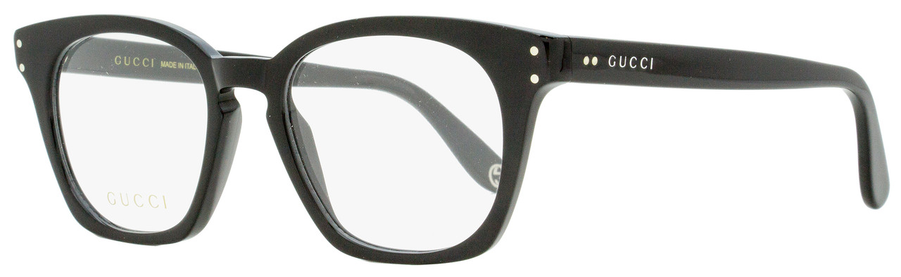 gucci 50mm square optical glasses