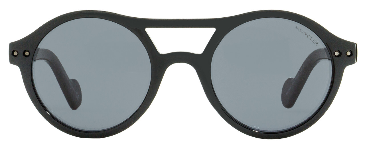 Moncler Round Sunglasses ML0037 01A Black 51mm 0037