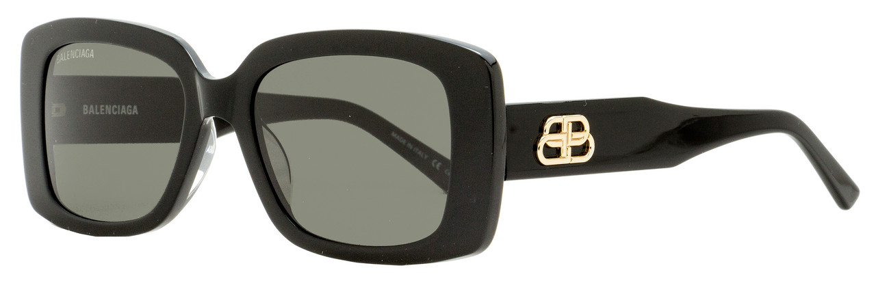 balenciaga 54mm rectangular sunglasses