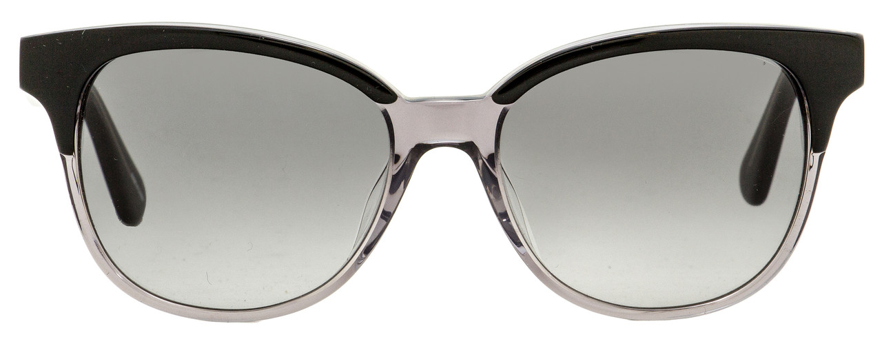 Kate Spade Oval Sunglasses Arlynn/S 08A9O Black/Transparent Gray 52mm