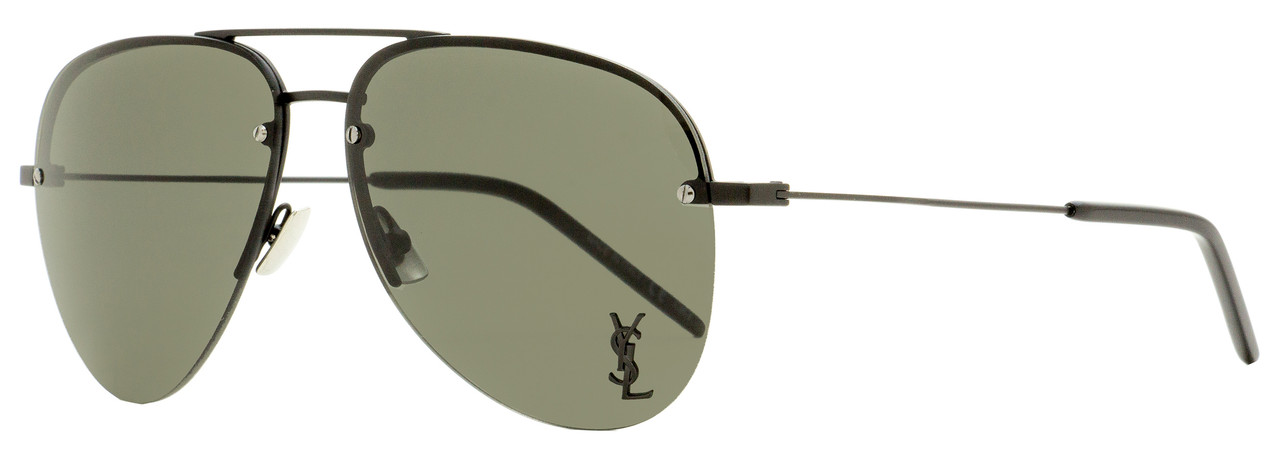 Saint laurent hot sale pilot sunglasses